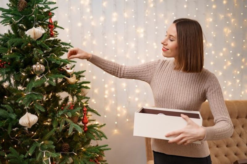 Decorate Your Home for the Holidays with an Easy-to-Make Fake Christmas Tree